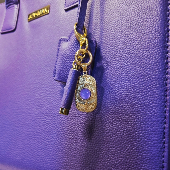 Unique Work/Play Purple Tote by Joy and Iman NWT - Picture 8 of 9